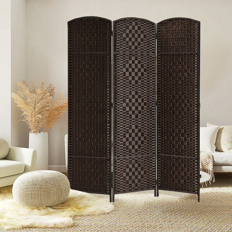 Union Rustic Elmina 6 Ft Folding Room Divider Privacy Screen Home Decor